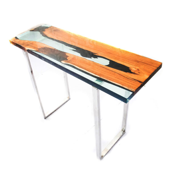 elina-teak-resin-stainless-steel-console-table