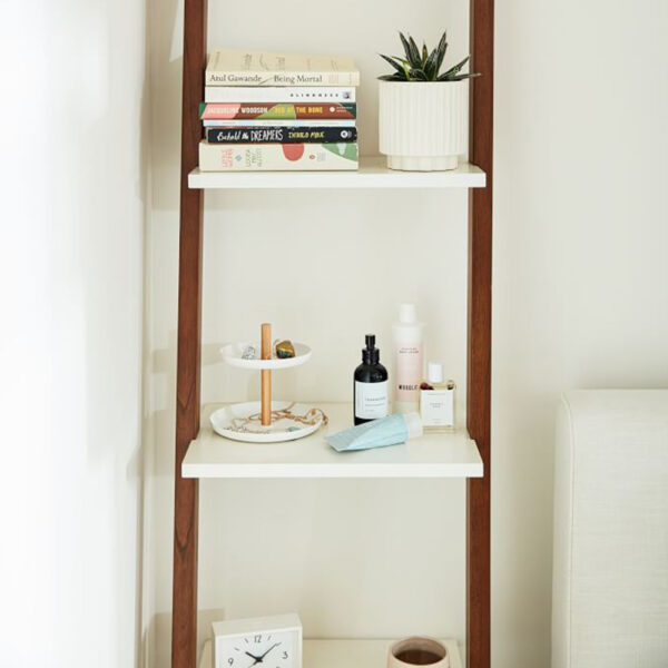 ladder-bookshelf-narrow-white-espresso