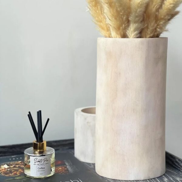 bleached-wood-vase