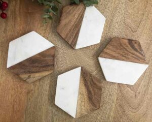 Woodmarble Coasters