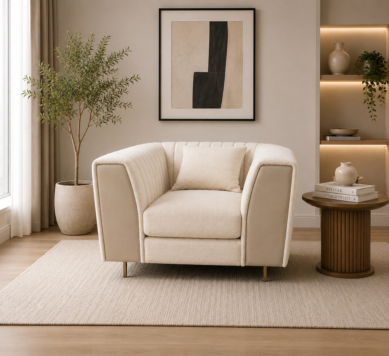 Abike Single Seater Sofa - Image 2