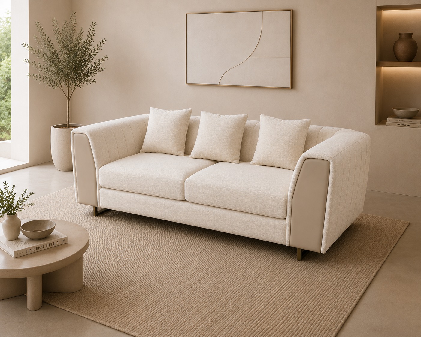 Abike 2 Seater Sofa - Image 2