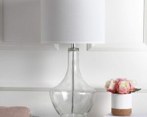 Clear Glass Lamp Table Lamp