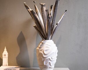 Spiral Ceramic Vase - Small Ceramic Vase