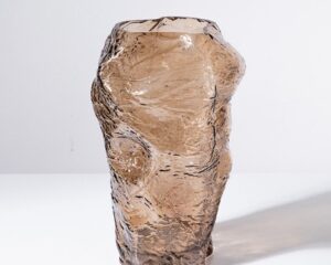 Shadow Mountain Stone Glass Vase - Big Glass Vase