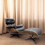 Eames Lounge Chair With Foot Stool