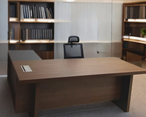 Oluoba L-Shaped Office Desk With Cable Management