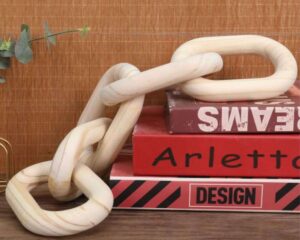 Wooden Link Ornament
