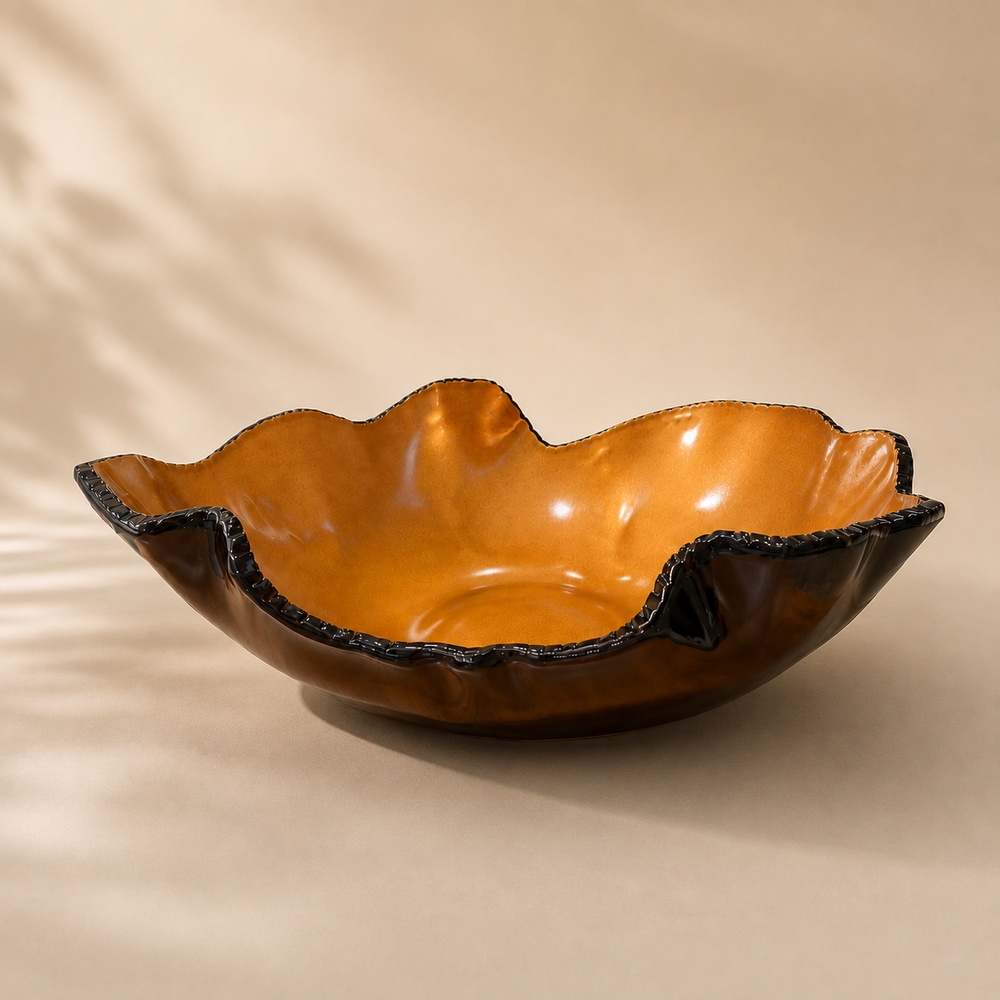 Amber Eclipse Decorative Bowl - Image 2