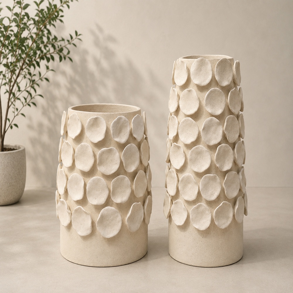 Pebble Bloom Vase Set