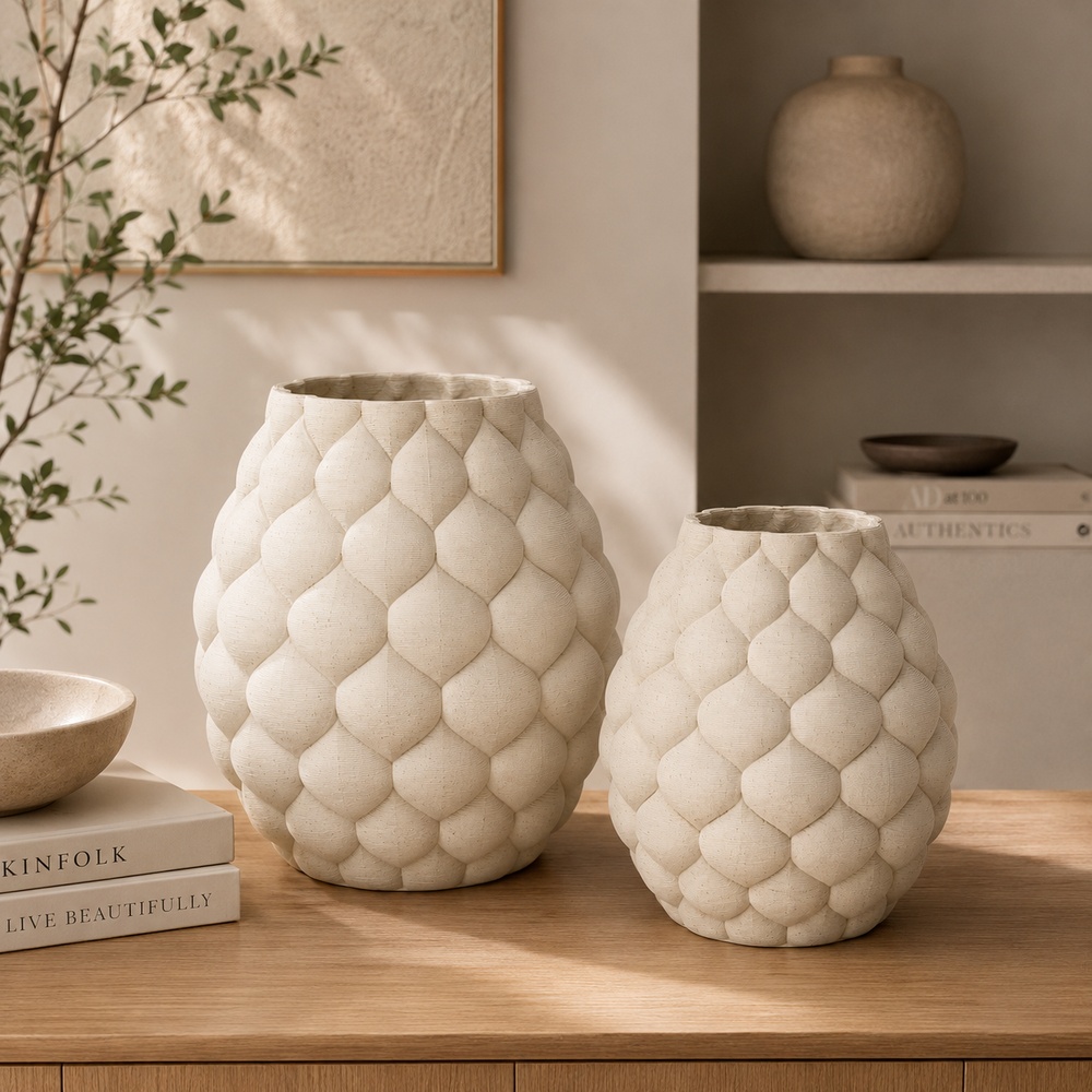 Petal Weave Vase Set